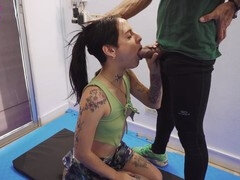 Gym trainer Filip Baco has a wild three-way with Jade Mercury and Alina Svetlana