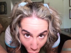 Grosser arsch, Blondine, Aufs gesicht abspritzen, Fetisch, Hardcore, Pov, Jungendliche (18+), Titten