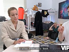 アナル, 美人, Hd, 3p男男女, ロシア人, 生徒, 三人, オッパイの