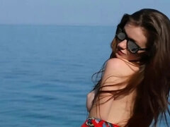 Sea: Lila's Big Tit Lesbian Encounter