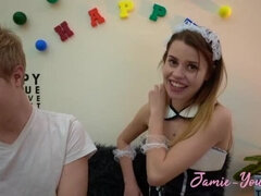 Amateur, Pareja, Linda, Erótico, Divertido, Alemán, Casero, Besar