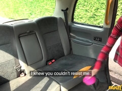 Wild college girl with no tits gets fucked hard in the car