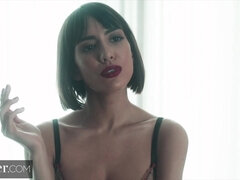 緊縛, 茶髪の, 浮気する, フェティッシュ, 馬乗り, スパンキング, おもらし, 三人