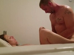 Intense face down rough sex action