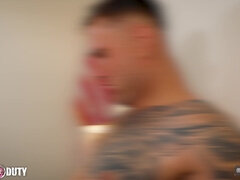 Corporate One-eyed snake Sucker Smashed By Tatted Stud