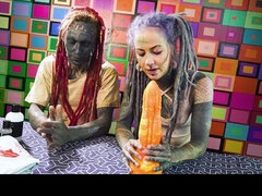 Bad dragon unboxing smut with classy Anuskatzz and Lily Lu from Dirty Dreaz