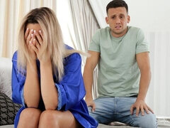 Grosser arsch, Grosser schwanz, Grosse titten, Blondine, Blasen, Schwanz, Hundestellung