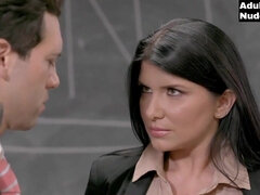 アメリカ人, フェラチオ, 茶髪の, イく瞬間, イマラチオ, バック, キス, 淫乱熟女