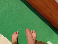 Selena701 Outdoor Blowjob & Foot Fetish Fun with Hot MILF
