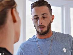 Lieveling, Blond, Pijpbeurt, Sperma shot, Harig, Hardcore, Moeder die ik wil neuken, Oud