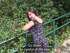 European amateur bbw fucking in public