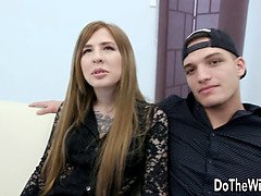 ブロンド, 浮気する, チン, Hd, 旦那, ラフ, フェラする, オッパイの
