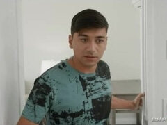 18 años, Morena, Corridas, Corridas faciales, Mamá, Hijo, Adolescente, Trio