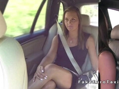 Gorgeous Czech Girl Fucks Taxi Drivers For Free Ride - Creampie