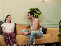 Arschlecken, Grosser schwanz, Freundin, Handjob, Hd, Russisch, Rasiert, Ablutschen