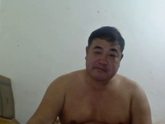 Cute Chinese Chubby Daddy on Cam