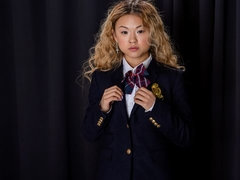 Asiatisch, Arsch, Blondine, Blasen, Handjob, Interrassisch, Pov, Rasiert