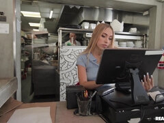 Khloe Kapri Hot Ass Fucking Served In the Kitchen