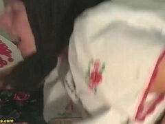 フェラチオ, 茶髪の, チン, エクストリーム, お婆さん, 毛深い, 母, ラフ