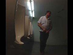 Verga grande, Papá, Gay, Grupo, Pajear, Al aire libre, Público, Voyeur