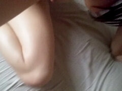 Pareja, Hembra, Latina, Tetas naturales, Orgasmo, Coño