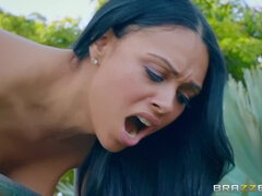Chica, Culo grande, Tetas grandes, Mamada, Ébano, Sexo duro, Madres para coger, Coño