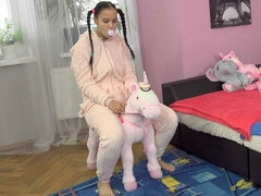 Schlafzimmer, Grosser arsch, Grosser schwanz, Grosse titten, Blasen, Braunhaarige, Spermaladung, Jungendliche (18+)