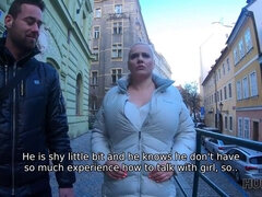 Leie, Vollbusig, Paar, Gehörnter ehemann, Tschechisch, Hd, Pov, Muschi