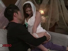 Asiatique, Sucer une bite, Mariée, Brunette brune, Hd, Japonaise, Chatte, Mariage