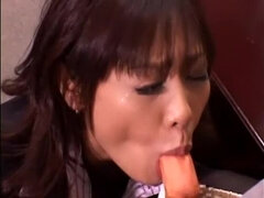 Pareja, Loco, Japonés, Lesbiana, Medias largas, Strapon, Juguetes, Puta