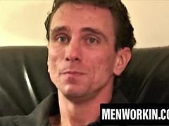 Enthousiasteling, Grote lul, Sperma shot, Lul, Homo, Aftrekken, Masturbatie, Alleen