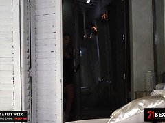 Ass, Big cock, Blonde, Blowjob, Cumshot, Deepthroat, Milf, Screaming