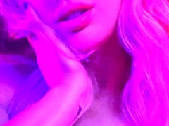 Angelic big tits Liz Katz face