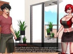 Restricted with princesses gameplay featuring big boobs and a sexy visual novel experience
