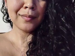 素人, 美女, デカパイ, ラティーナ, オッパイの, おもちゃ, ウェブカメラ