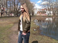 Blondine, Spermaladung, Hardcore, Jungendliche (18+), Titten