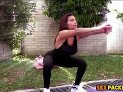 Amateur Big-titted Latina Teenage In Undergarments Deepthroats BWC Neighbor