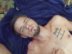 Fit playgirl wants double penetration in the great outdoors