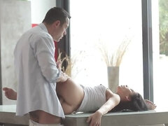 Sensual Hungarian porn cutie gets used by her boyfriend