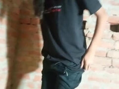 Shivanibaby fucks virgin Indian teen in farmhouse - tight pussy, doggy style, summer day