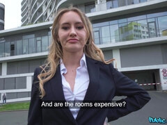 I met this cute British woman outside a hotel she worked at, and we got chatting. I found out her name was Ivy Maddox, and she wasn’t very satisfied