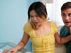 口内発射, イく瞬間, チン, 異人種間, 日本人, なめる, フェラする, ティーン