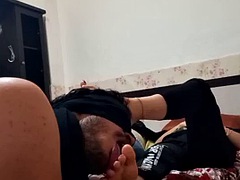 素人, ダブル開発, 足, フェティッシュ, 足フェチ, なめる, 三人