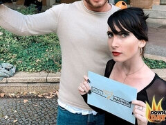 Amateur, Tetas grandes, Mamada, Vestido, Al aire libre, Público, Afeitado, Flaco