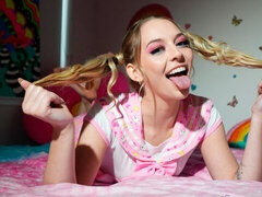 ベッドルーム, デカ尻, デカチン, ブロンド, バック, 自然山雀, ティーン, オッパイの