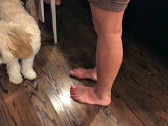 candid tight asian coworker ass and legs