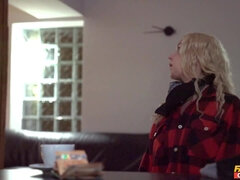 Chica, Cuarto de baño, Dormitorio, Rubia, Lamidas, Pequeña, Coño, Adolescente