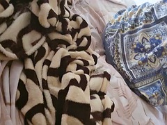 Stepmom almost caught her stepson with a handjob in bed