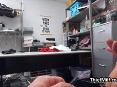 cougar does magic and throats officers dick
