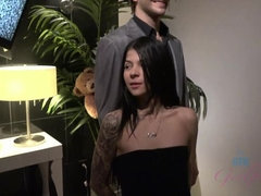 Leie, Braunhaarige, Masturbation, Orgasmus, Pov, Muschi, Rasiert, Titten
